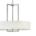 Hinkley Lighting 3219AN Antique Nickel Large Drum Pendant Image 3