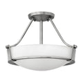 Hinkley Lighting 3220AN Antique Nickel Medium Semi-flush Mount Image 1