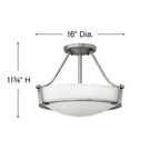 Hinkley Lighting Hathaway Medium Semi-flush Mount