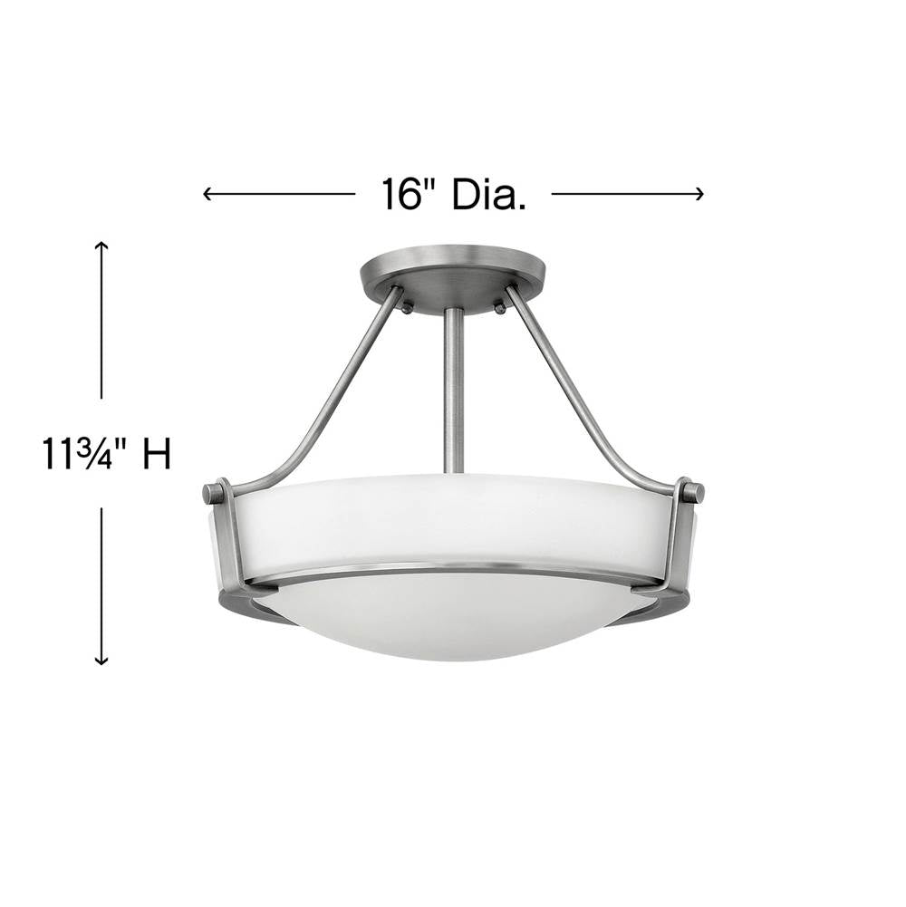 Hinkley Lighting Hathaway Medium Semi-flush Mount