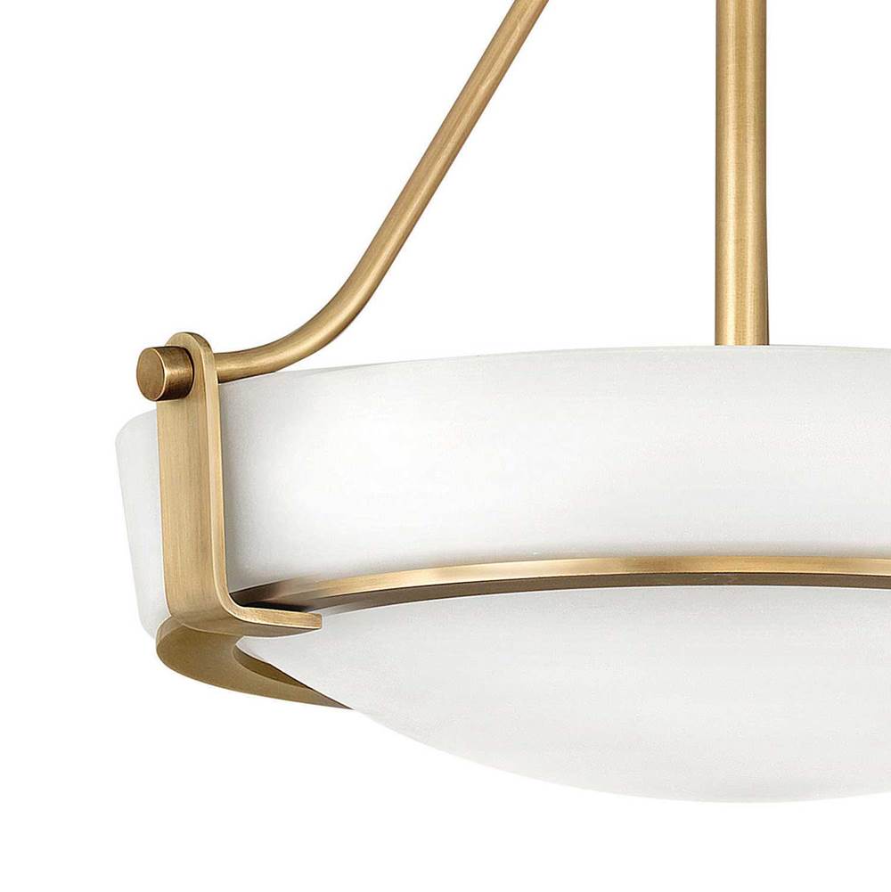 Hinkley Lighting 3220HB Heritage Brass Medium Semi-flush Mount Image 3