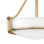 Hinkley Lighting 3220HB Heritage Brass Medium Semi-flush Mount Image 3