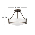 Hinkley Lighting Hathaway Medium Semi-flush Mount