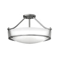 Hinkley Lighting 3221AN Antique Nickel Large Semi-flush Mount Image 1