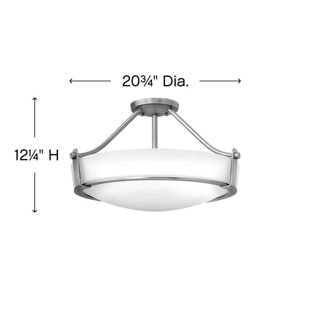 Hinkley Lighting Hathaway Large Semi-flush Mount