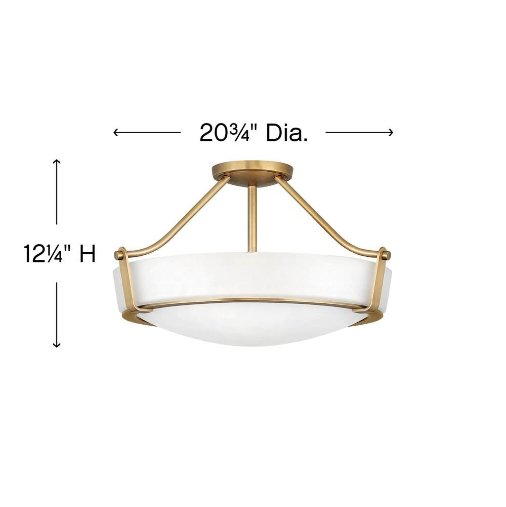 Hinkley Lighting Hathaway Large Semi-flush Mount