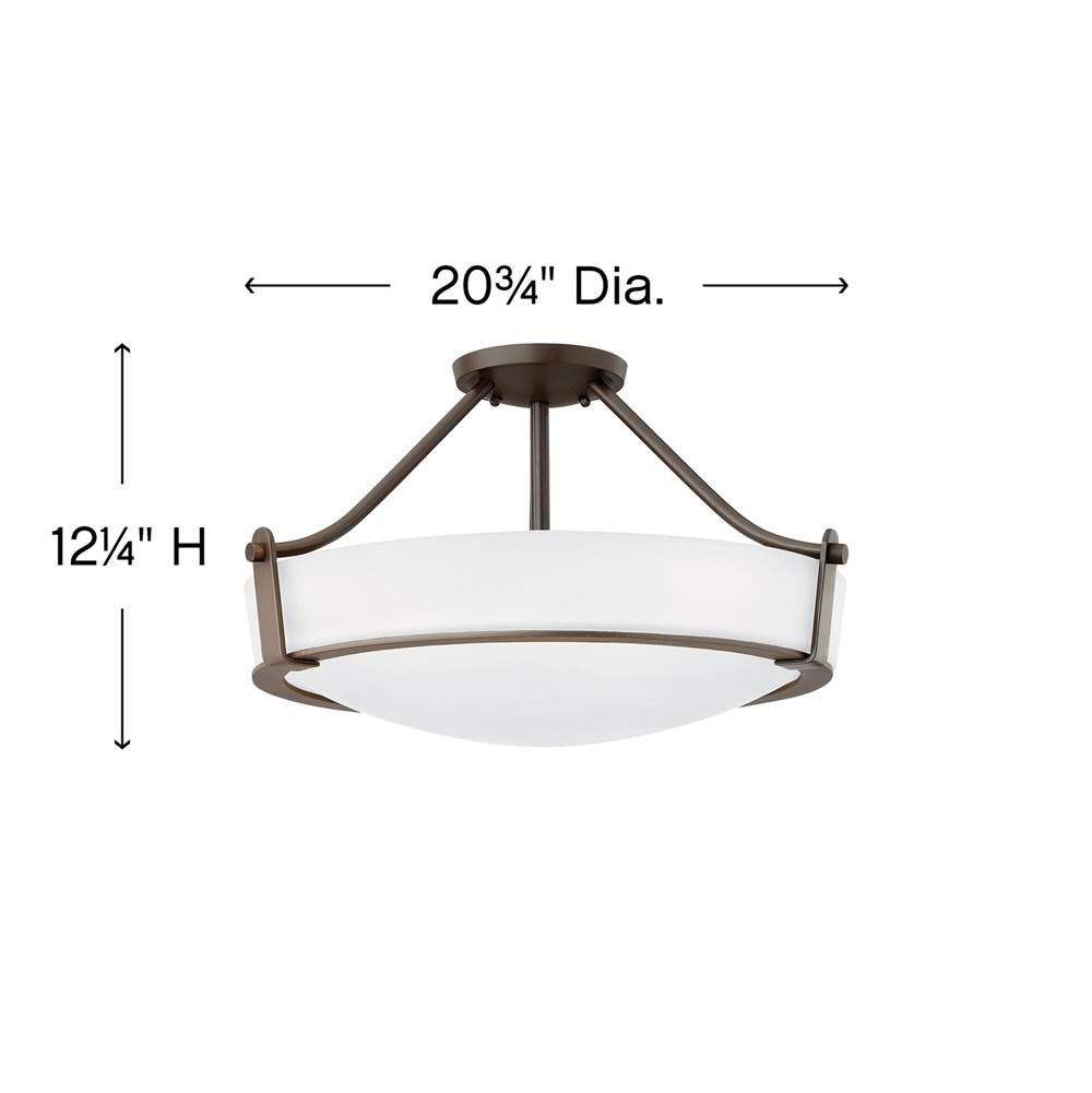 Hinkley Lighting Hathaway Large Semi-flush Mount