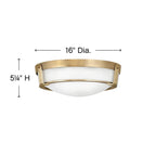 Hinkley Lighting Hathaway Medium Flush Mount