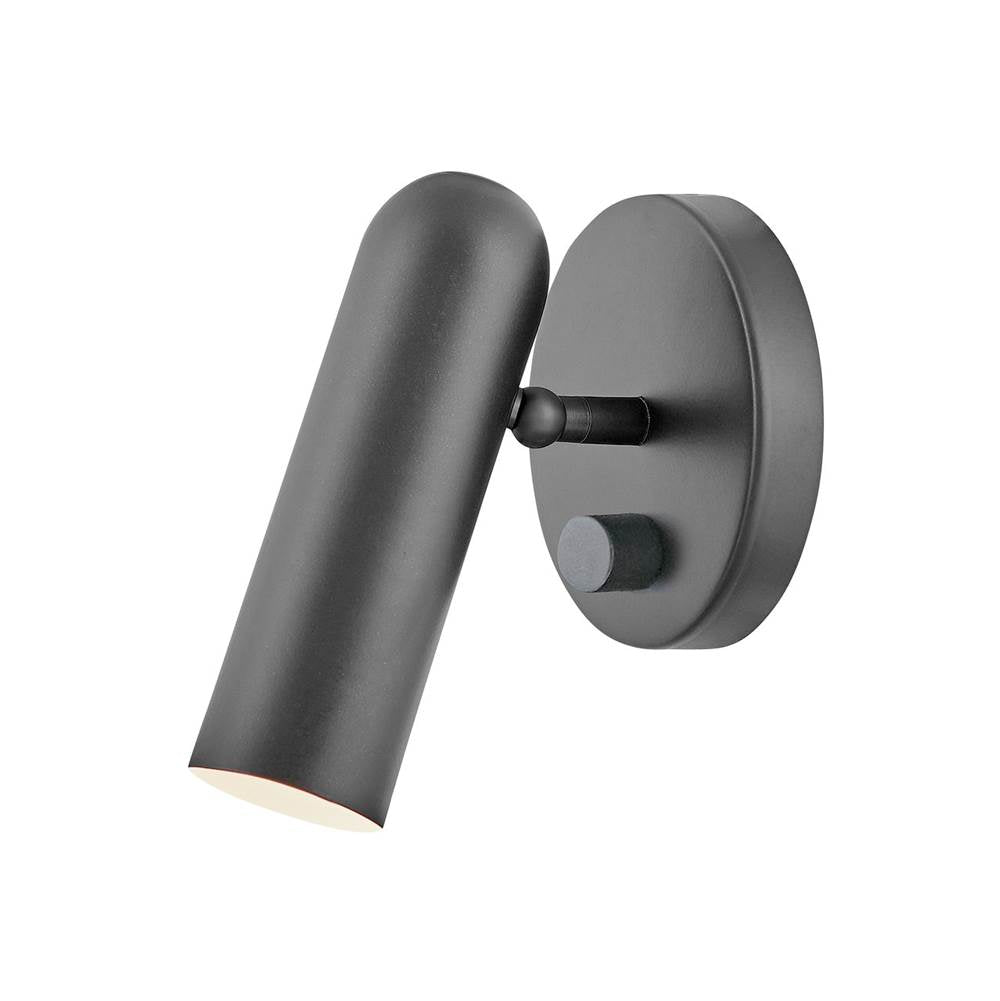 Hinkley Lighting 32372BK Black Small Led Sconce Image 1