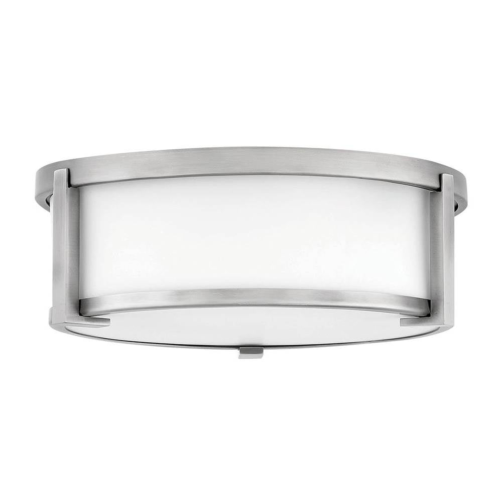 Hinkley Lighting 3241AN Antique Nickel Medium Flush Mount Image 1