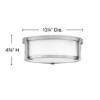 Hinkley Lighting Lowell Medium Flush Mount