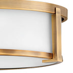 Hinkley Lighting 3241BR Brushed Bronze Medium Flush Mount Image 3