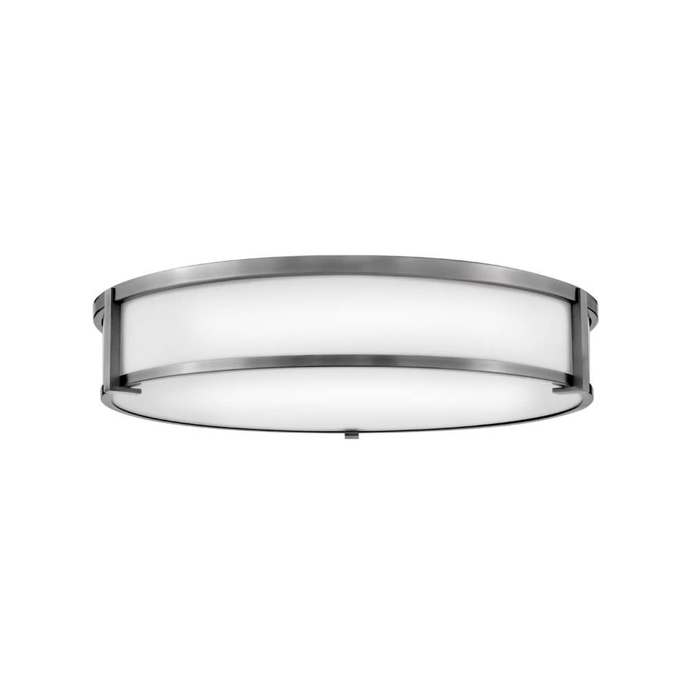Hinkley Lighting 3244AN Antique Nickel Extra Large Flush Mount Image 1