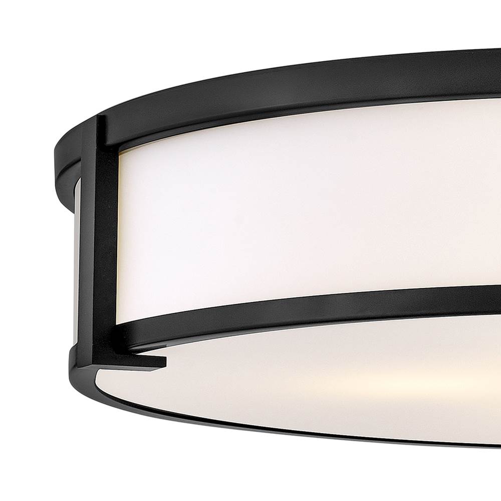 Hinkley Lighting 3244BK Black Extra Large Flush Mount Image 4