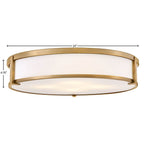Hinkley Lighting 3244BR Brushed Bronze Extra Large Flush Mount Image 3