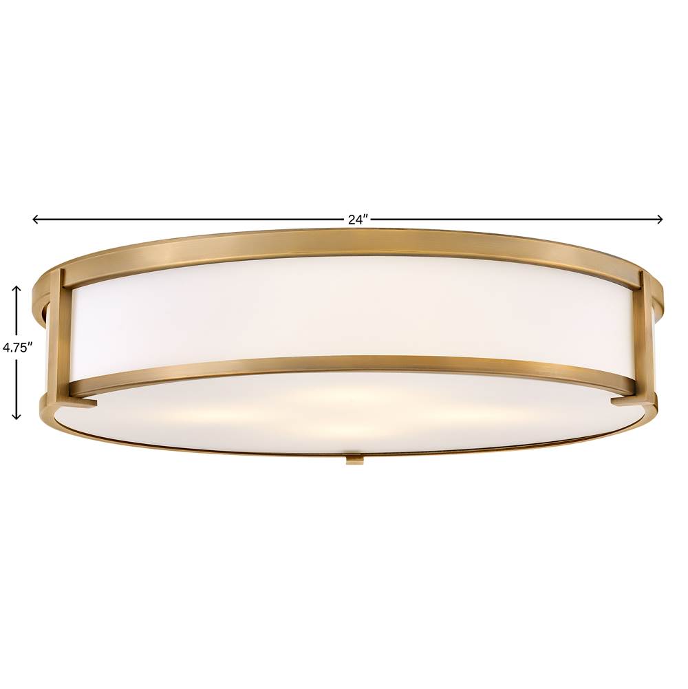Hinkley Lighting 3244BR Brushed Bronze Extra Large Flush Mount Image 3