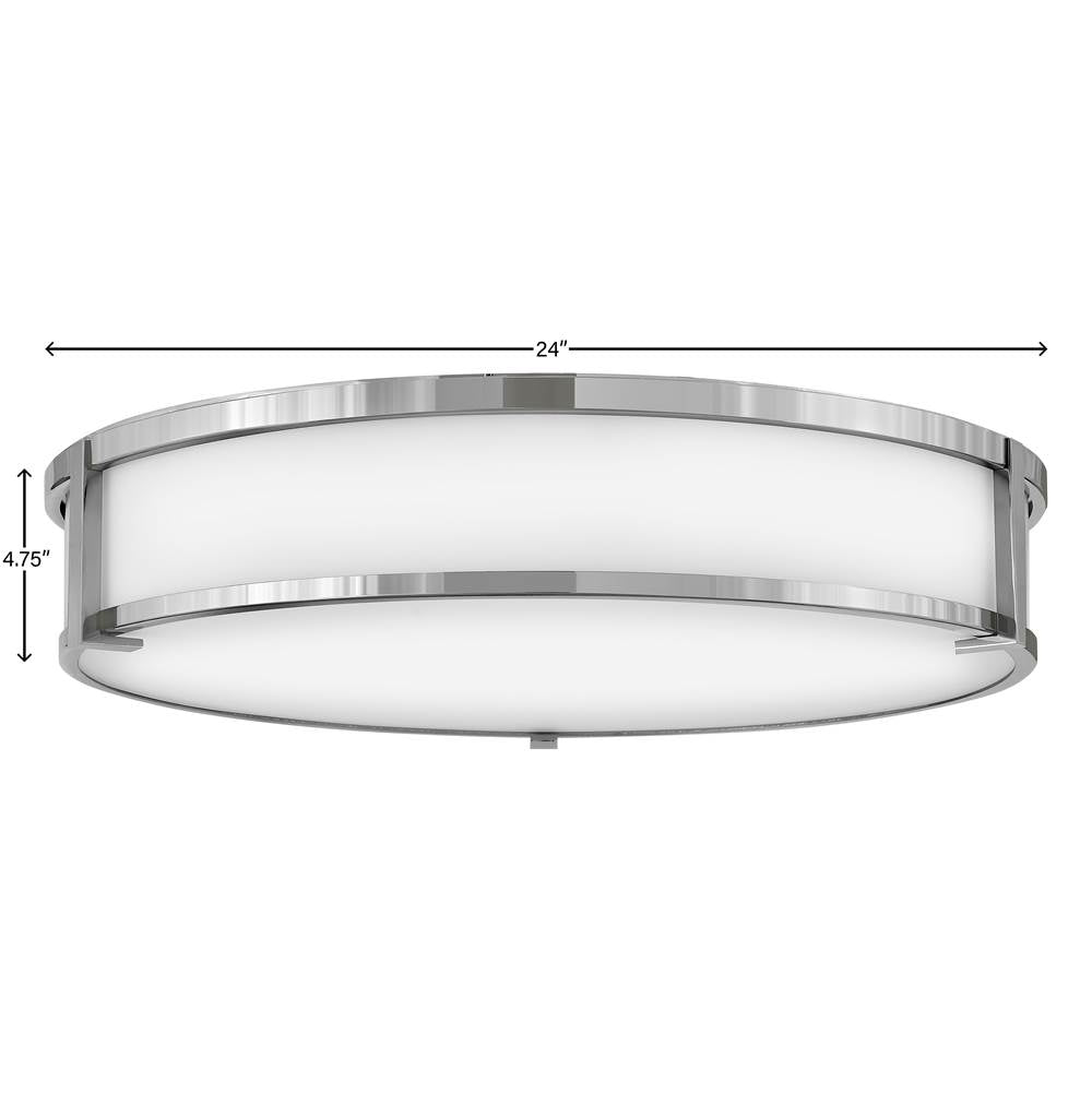 Hinkley Lighting 3244CM Chrome Extra Large Flush Mount Image 3
