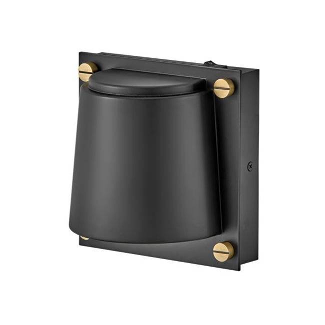 Hinkley Lighting 32530BK Black Single Light Sconce Image 1