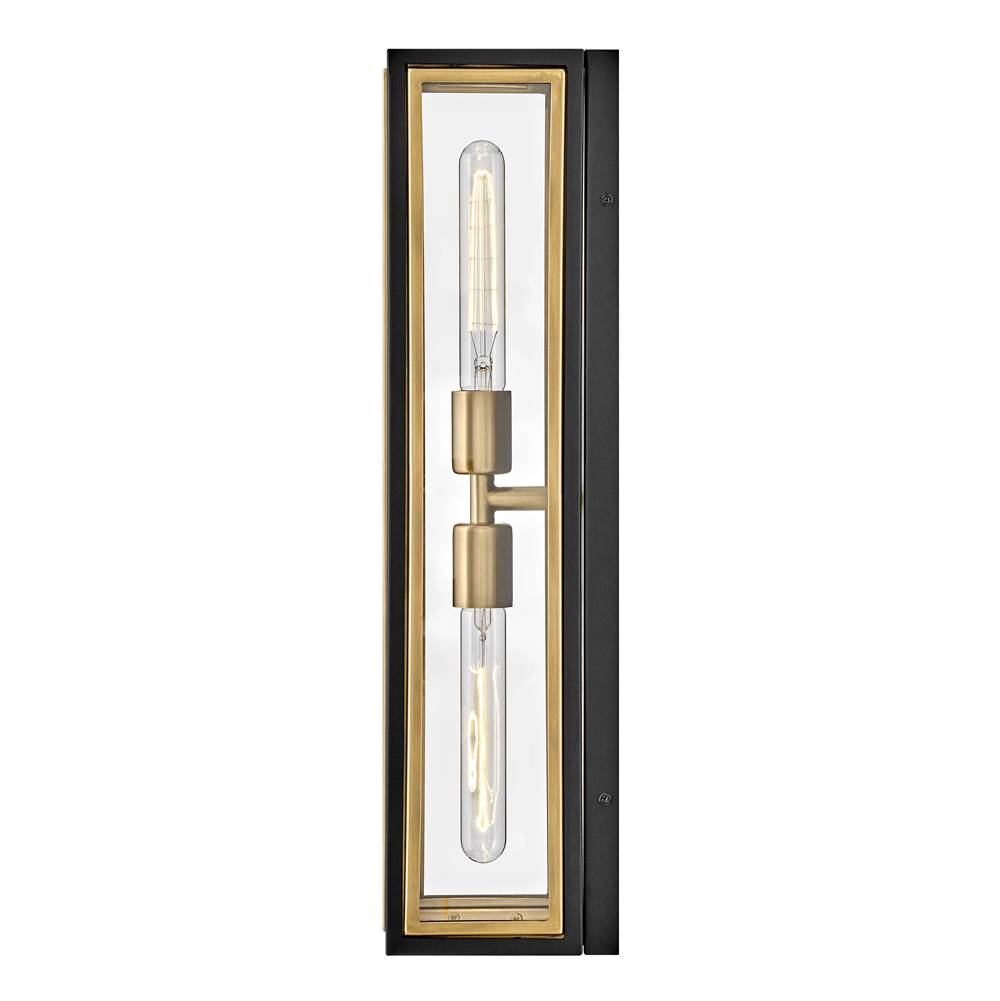 Hinkley Lighting 32980BK Black Two Light Sconce Image 7