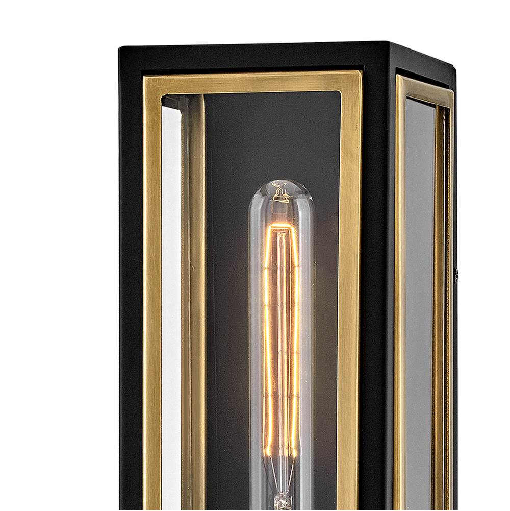 Hinkley Lighting 32980BK Black Two Light Sconce Image 4