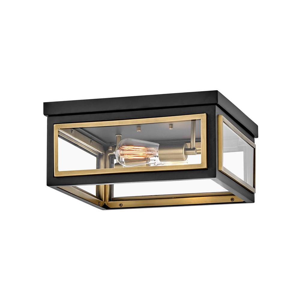 Hinkley Lighting 32981BK Black Medium Flush Mount Image 1
