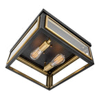 Hinkley Lighting 32981BK Black Medium Flush Mount Image 5