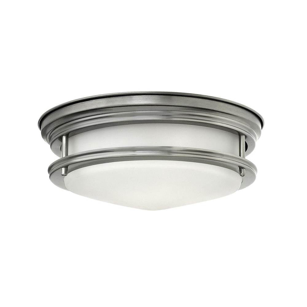Hinkley Lighting 3302AN Antique Nickel Medium Flush Mount Image 1