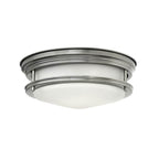 Hinkley Lighting 3302AN Antique Nickel Medium Flush Mount Image 1