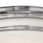 Hinkley Lighting 3302CM Chrome Medium Flush Mount Image 2