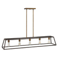Hinkley Lighting Fulton Five Light Open Frame Linear