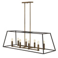 Hinkley Lighting Fulton Eight Light Open Frame Linear