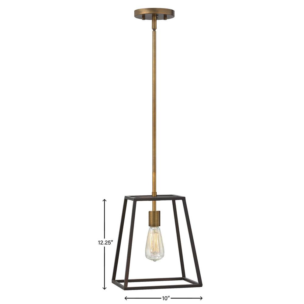 Hinkley Lighting 3351BZ Bronze Large Open Frame Pendant Image 2