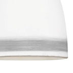 Hinkley Lighting 3364AN-GR Antique Nickel with Grey Stripe Small Pendant Image 5