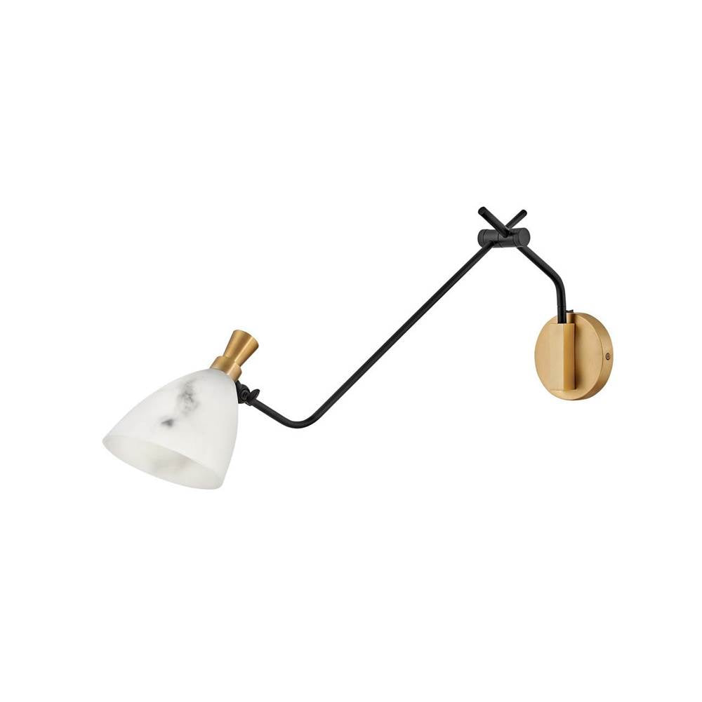 Hinkley Lighting 33792HB Heritage Brass Single Light Sconce Image 1