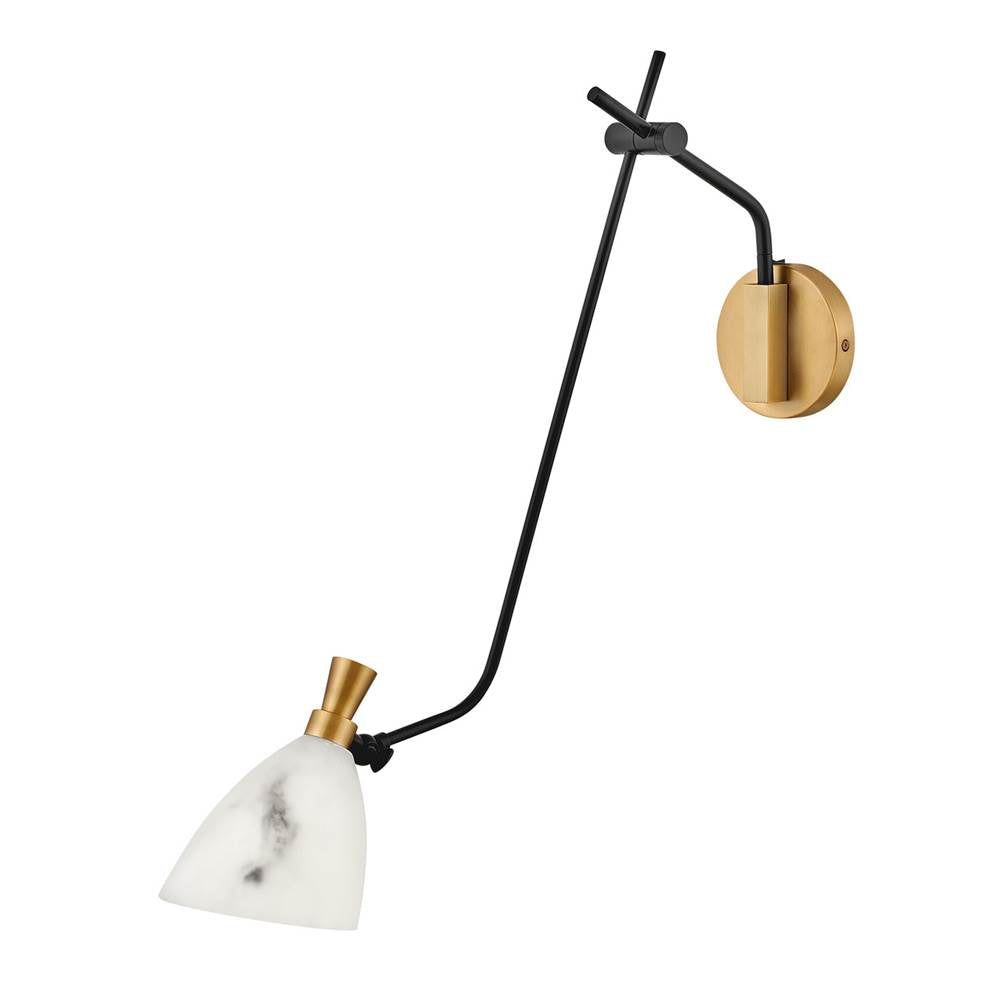 Hinkley Lighting 33792HB Heritage Brass Single Light Sconce Image 5