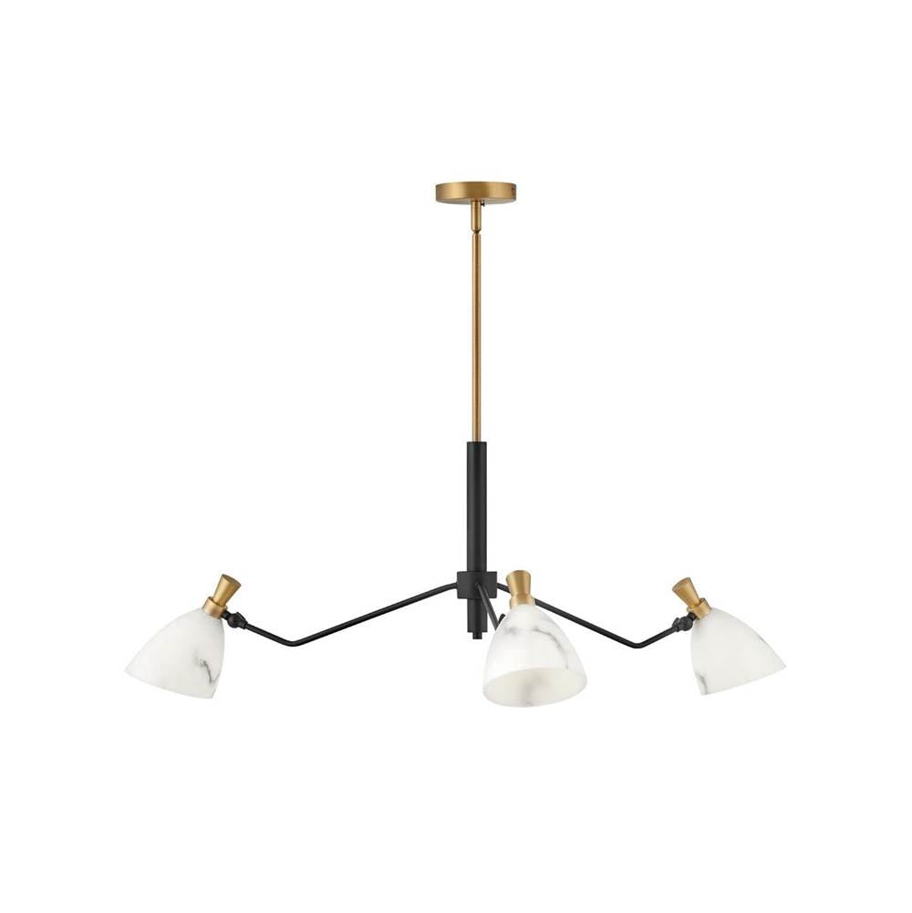Hinkley Lighting 33793HB Heritage Brass Medium Single Tier Image 1