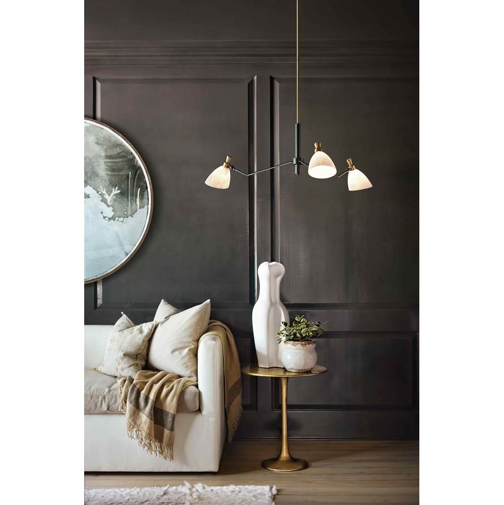 Hinkley Lighting 33793HB Heritage Brass Medium Single Tier Image 3