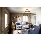 Hinkley Lighting Collier Medium Semi-flush Mount