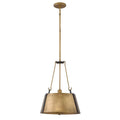 Hinkley Lighting 3394RS Rustic Brass Medium Drum Pendant Image 1