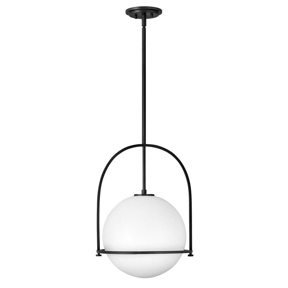 Hinkley Lighting 3405BK Black Large Pendant Image 1