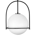 Hinkley Lighting 3405BK Black Large Pendant Image 5