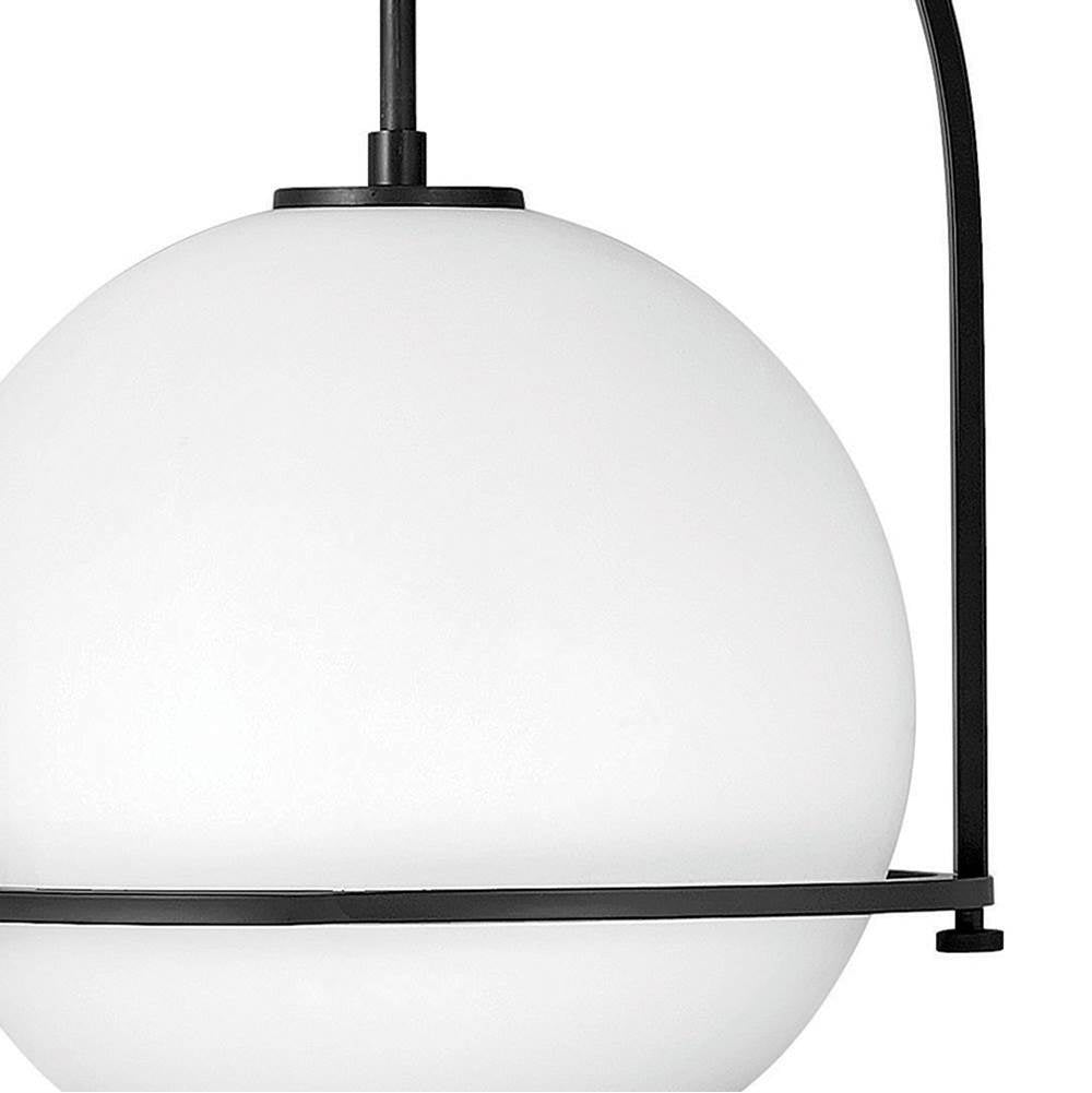 Hinkley Lighting 3405BK Black Large Pendant Image 4