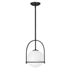 Hinkley Lighting 3407BK Black Medium Pendant Image 1