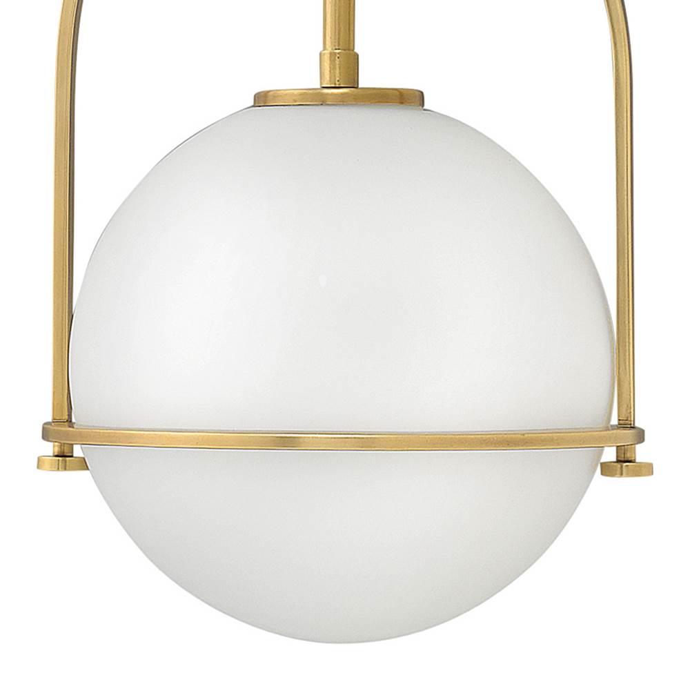 Hinkley Lighting 3407HB Heritage Brass Medium Pendant Image 4