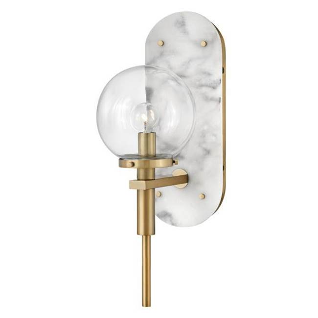 Hinkley Lighting 34590HB Heritage Brass Single Light Sconce Image 2