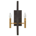 Hinkley Lighting 3460SB Spanish Bronze Two Light Sconce Image 1