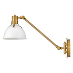 Hinkley Lighting 3480PT Polished White Small Single Light Sconce Image 4