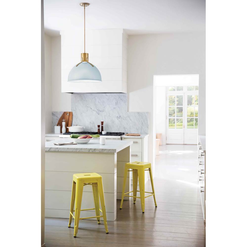 Hinkley Lighting 3483PT Polished White Medium Pendant Image 7