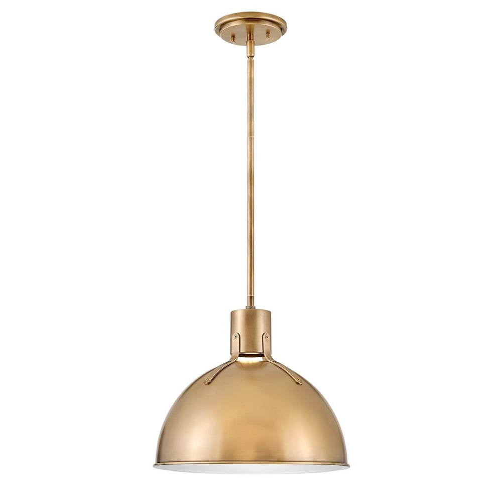 Hinkley Lighting 3487HB Heritage Brass Small Pendant Image 1
