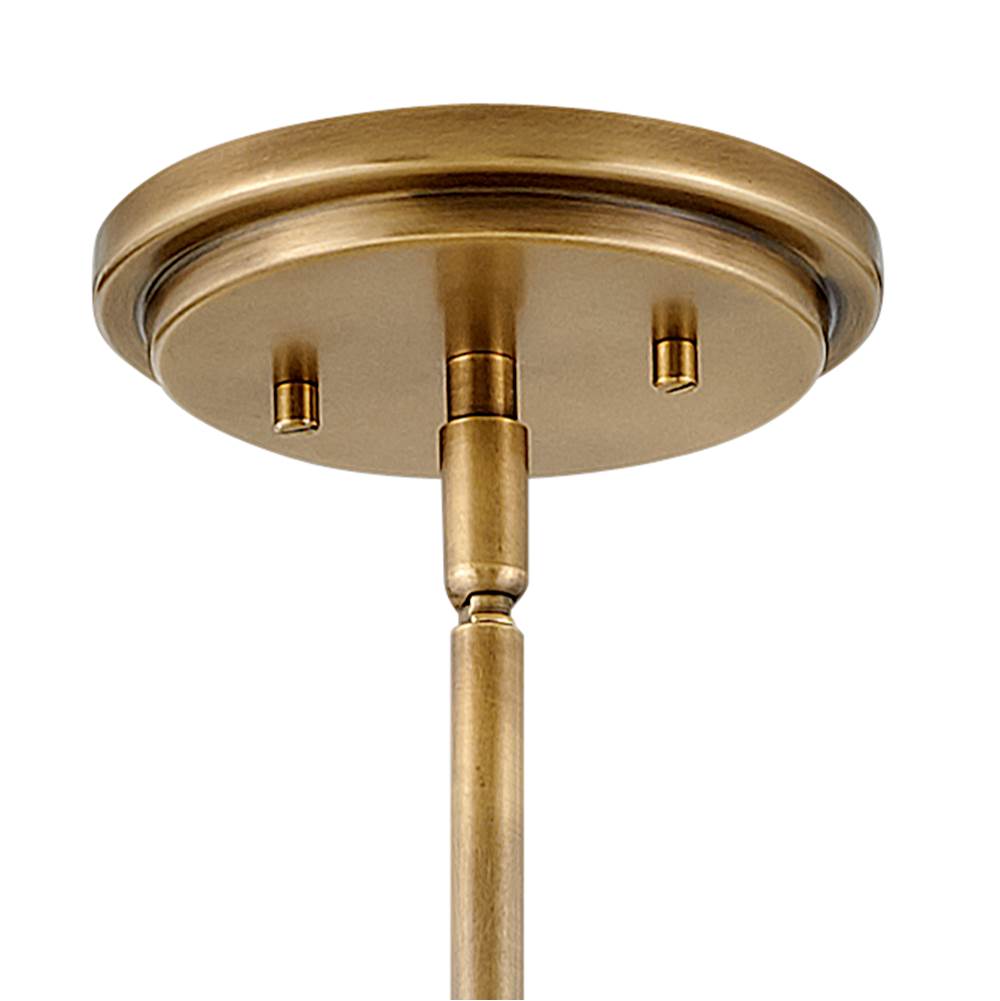 Hinkley Lighting 3487HB Heritage Brass Small Pendant Image 6